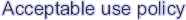 Acceptable useage policy